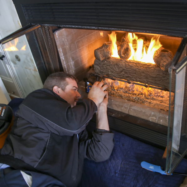 Fireplace restoration